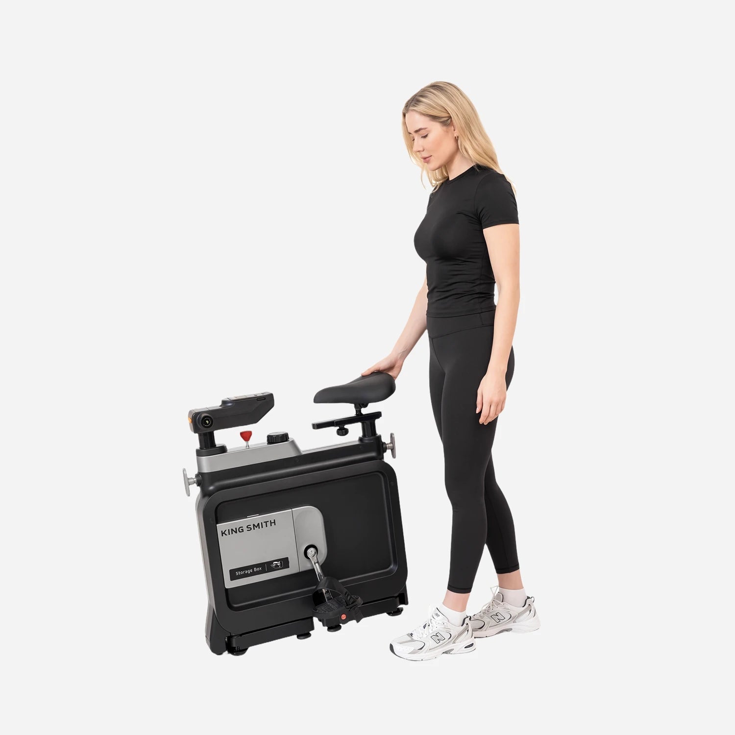 W1B 3 IN 1 Foldable Exercise Bike. Under Desk Bike - Image 7