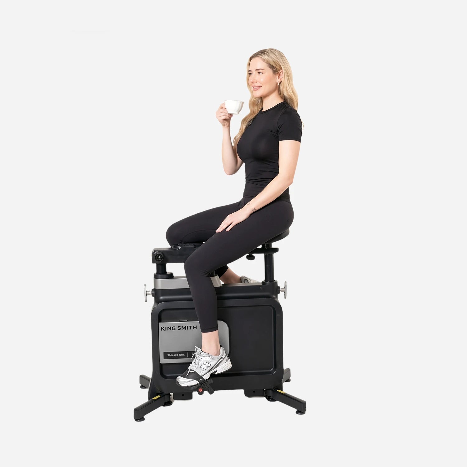 W1B 3 IN 1 Foldable Exercise Bike. Under Desk Bike - Image 6